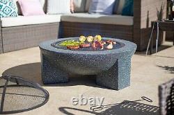 Firepit Terazzo Effect Magnesia Patio Heater Large