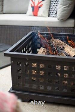 Firepit Wood Burning Deep Bowl XL Patio Heater