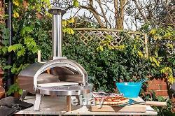 Fresh Grills Steel Outdoor Pizza Oven Portable Wood Fired Bbq Maker Inc Raincove