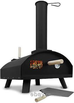 Fresh Grills Steel Outdoor Pizza Oven Portable Wood Fired Bbq Maker Inc Raincove