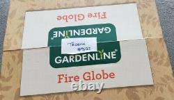 Gardenline Fire Globe Outdoor Oxidised Wood Fire Pit BNIB FAST FREE DISPATCH
