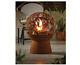 Gardenline Oxidised Fire Globe, Wood Fire Pit Starter, ? Free Delivery