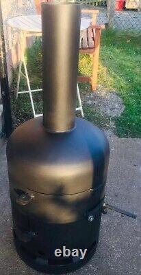 Gas bottle wood burner log Burner Chimena Fire Pit Handmade Built To Last