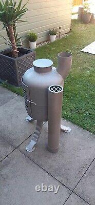 Gas bottle woodburner, fire pit, patio heater, log stove, BBQ