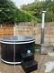 Hot Tub With Wood Fired Outside Heater And Fibreglass Tub