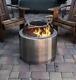 Hotshot 22 Wood Burning Fire Pit & Grill With Cover And Accessories
