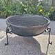 Indian Fire Bowl, Stand & Grill / Various Sizes / Handmade Kadai Fire Pit Bbq