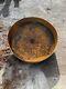 Large Outdoor Round Fire Pit Fire Bowl Bbq Rusty