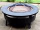 Large Fire Pit Bbq Grill Garden Patio Heater Outdoor Stove Brazier Log Burner