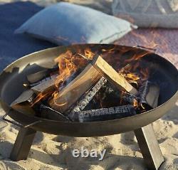 Large Fire Pit Manitan NDD (Log Burner BBQ Chimenea Patio Heater Chiminea Tall)