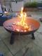 Large Garden Fire Pit Outdoor Patio Camping Cast Iron Bowl Log Burner Heater 30