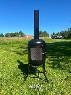 Log Burner/ Chimena/ Fire Pit / Handmade Stove/ Outdoor Heater /Man Cave /Burner