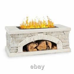 Matera Stone Charcoal and Wood Burning Fire Pit RRP £155