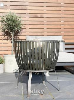 Metal Woodsome Outdoor Fire Pit Large