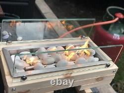 Modern Table Top Patio Gas Fire Stove / Pit
