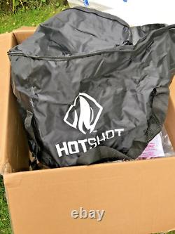 New HotShot 19 Wood Burning Firepit with Cover. C77