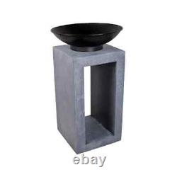 New Ivyline Fire bowl & Stand cement-outdoor garden patio Fire Pit RRP £179