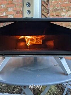 OONI 3 Wood Fired Outdoor Pizza Oven with Baking Stone, Peel, Pellets and Cover