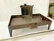 Old Vintage Rare Indian Outdoor Wood Burning Big Cooking Iron Fire Pit / Chulha