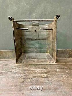 Old Vintage Rare Indian Outdoor Wood Burning Big Cooking Iron Fire Pit / Chulha