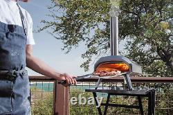 Ooni Karu 12 Outdoor Multi-Fuel Pizza Oven, Portable 950°F, Wood Fired & Gas