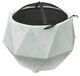 Outdoor Fire Pit Bowl & Bbq Grill Hexagon Patio Fire Large Outdoor Fire Pit 64cm