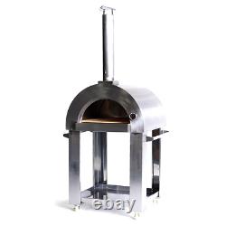 Outdoor Garden Pizza Oven Freestanding Wood Fired Bbq Grill Stone With Peel