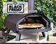 Outdoor Pizza Oven Steel, Portable Wood Fired, Charcoal With Thermometer