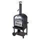 Outdoor Pizza Oven Wood Fire Garden Stone Coal Logs Charcoal Bbq Barbecue Grill