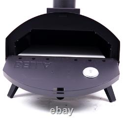 Outdoor Pizza Oven Wood Fired Like Ooni Portable Bbq Grill Bbq-bits Bella Black