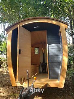 Outdoor Sauna, Off-Grid, Wood-fired, Portable