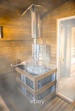 Outdoor Wood Fired Luxury Finnish Sauna for Hire and Sale Exclusive Saunas