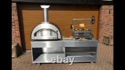 Outdoor Wood Fired Pizza Oven, Pizza Oven, Stainless steel pizza oven