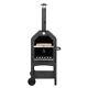 Outdoor Wood Fired Pizza Oven With Pizza Stone, Pizza Peel, Grill Rack, For