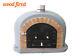 Outdoor Wood Fired Pizza Oven 100cm X 100cm Superior Model In Grey