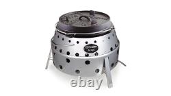 Petromax Atago Stainless Steel Folding All in One Fire Pit / BBQ / Stove