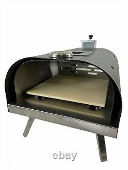 Pizza Oven Outdoor Portable Wood Fired 13 Pizza Oven/Smoker With Shovel