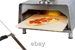 Pizza Oven Outdoor Wooden Pellet Fire Grill Wood BBQ Garden Fired Portable