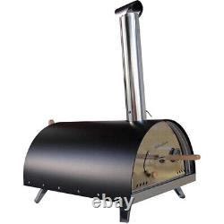 Pizza Oven Portable Table Top Wood Charcoal Fired Outdoor Camp Cooking