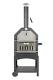 Pizza Oven Smoker Wood Fired Multi-function Outdoor Bbq / 163 Cm