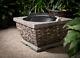 Premium Wood Burning Stone Fire Pit And Patio Heater
