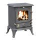Royal Firet 4.5kw Black Cast Iron Outdoor Wood & Charcoal Burning Stove Chiminea