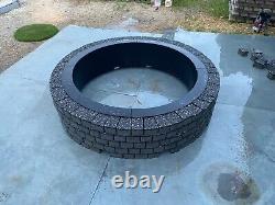 STONES Fire Pit Brick Kit Bricks Stone Fire Place Heater wood burner heatproof