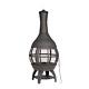 Sealey Dg112 Dellonda Deluxe 360° Chiminea/fire Pit/outdoor Heater Anti