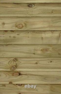 Single Bay 4ft Wooden Outdoor Log Store, Garden Fire Wood Storage Hand Made