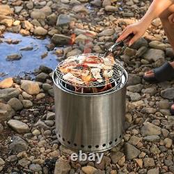 Smokeless fire pit Portable Fire pit Stainless steel firepit Stove