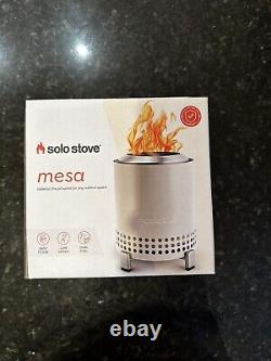 Solo Stove Mesa Tabletop Fire Pit with Stand colour White/Boner