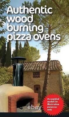 Sorrento Italian Wood Fired Precast Refractory Pizza Oven Indoor/outdoor
