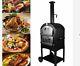 Super Grills Outdoor Pizza Oven Wood Fired Garden Charcoal Bbq Barbecue Grill