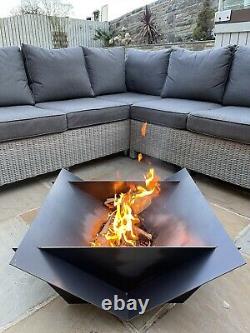 The Brooklyn Fire Pit Outdoor Garden With Mesh Grill
